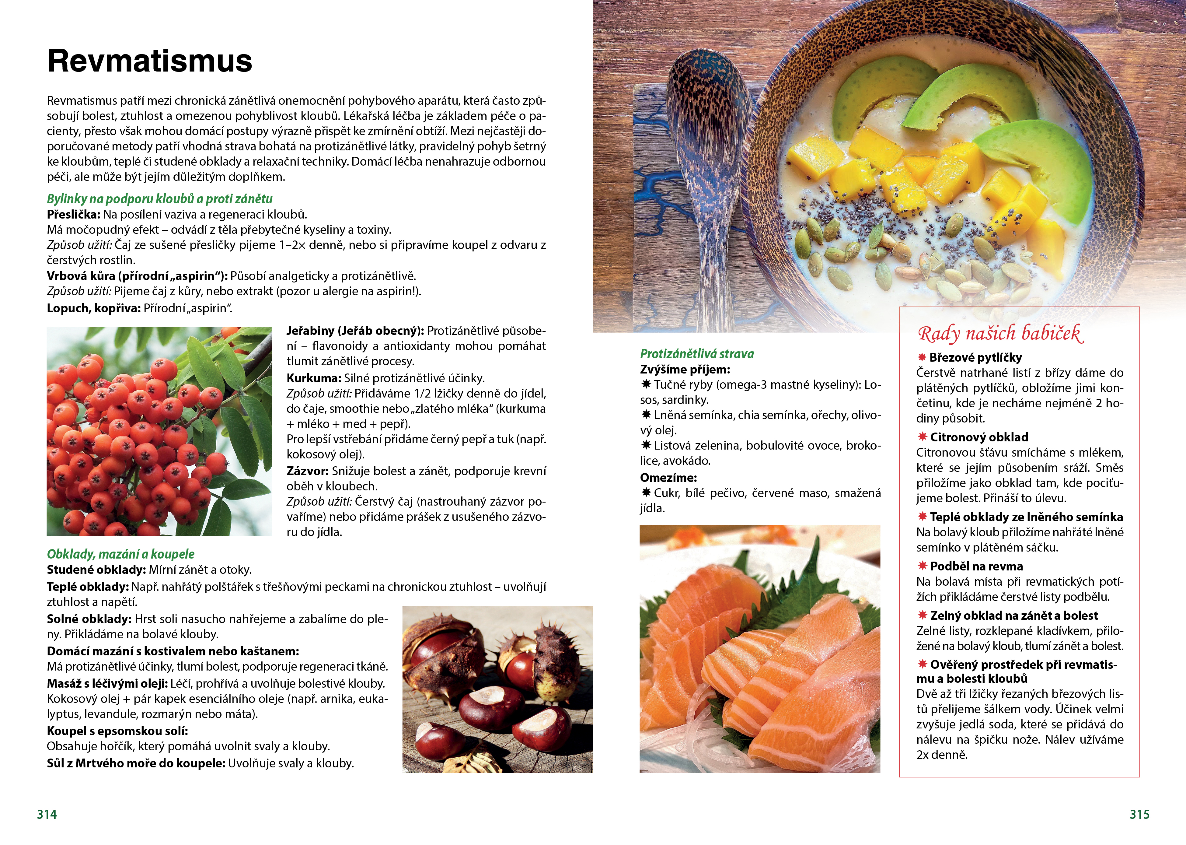 Domácí léčebné prostředkyUkázkaRevmatismus